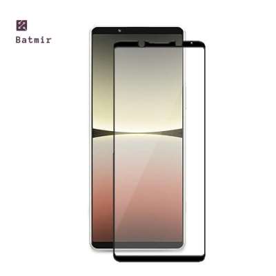 Picture of For Sony Xperia 5 IV Front Screen Protector 9D Tempered Full Screen Coverage Glass Protector Black