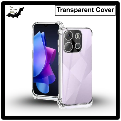 Picture of For Infinix Smart 7 / Tecno Spark GO 2023 Transparent Cover TPU Soft Flexible Airbag Transparent Silicone Case | Back Case Cover For Smartphone