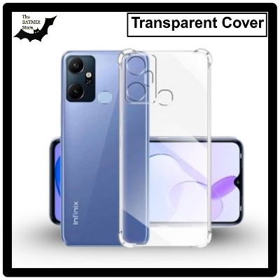Picture of For Infinix Smart 6 Plus Transparent Cover TPU Soft Flexible Airbag Transparent Silicone Case | Back Case Cover For Smartphone