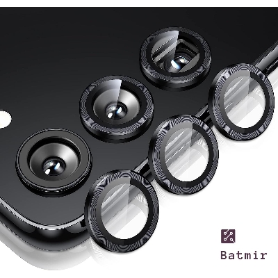 Picture of For Samsung Galaxy S23 Plus Camera Protector WSKEN Metal Ring Tempered Glass Camera Lens Protector