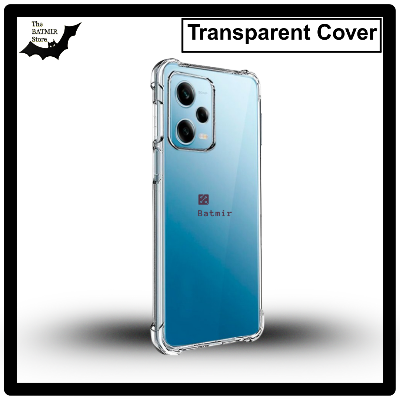 Picture of For Xiaomi Redmi Note 12 5G / Poco X5 Transparent Cover TPU Soft Flexible Airbag Transparent Silicone Case | Back Case Cover For Smartphone