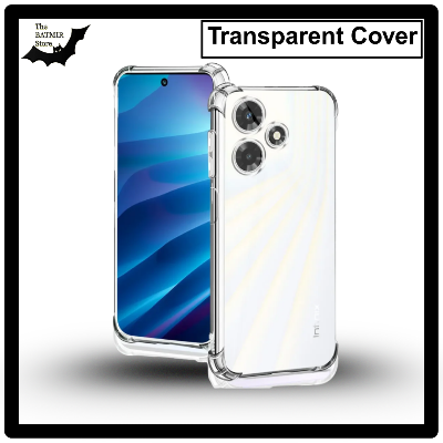 Picture of For Infinix Hot 30 Play Transparent Cover TPU Soft Flexible Airbag Transparent Silicone Case | Back Case Cover For Smartphone