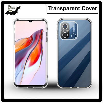 Picture of For Xiaomi Poco C55/ Redmi 11a/ Redmi 12C Transparent Cover TPU Soft Flexible Airbag Transparent Silicone Case | Back Case Cover For Smartphone