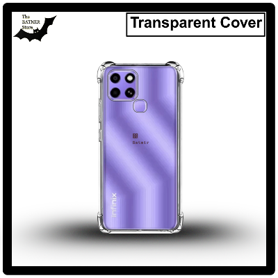 Picture of For Infinix Smart 6 Transparent Cover TPU Soft Flexible Airbag Transparent Silicone Case | Back Case Cover For Smartphone
