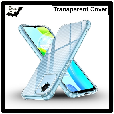 Picture of For Realme C30 4G/ Realme C30s Transparent Cover TPU Soft Flexible Airbag Transparent Silicone Case | Back Case Cover For Smartphone