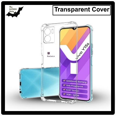 Picture of For vivo Y15s/ vivo Y15a/ vivo Y10 Transparent Cover TPU Soft Flexible Airbag Transparent Silicone Case | Back Case Cover For Smartphone