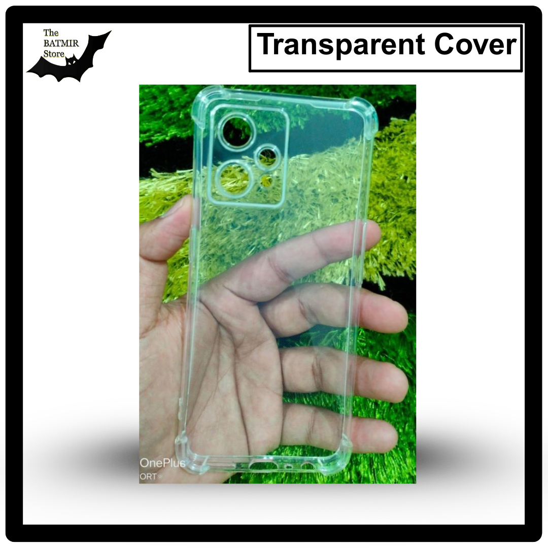 Picture of For Realme Narzo 50 Pro Transparent Cover TPU Soft Flexible Airbag Transparent Silicone Case | Back Case Cover For Smartphone