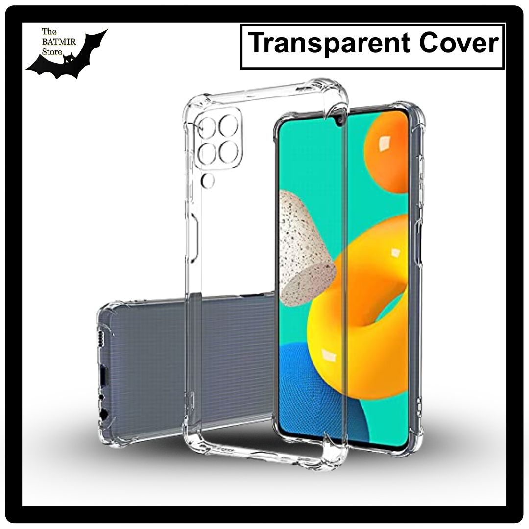 Picture of For Samsung Galaxy A22/ Galaxy F22 Transparent Cover TPU Soft Flexible Airbag Transparent Silicone Case | Back Case Cover For Smartphone
