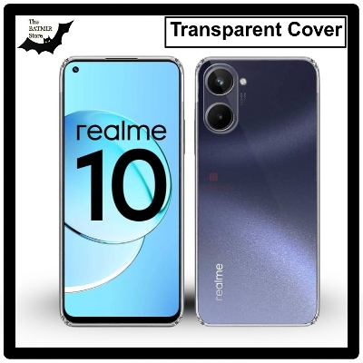 Picture of For Realme 10 4G Transparent Cover TPU Soft Flexible Airbag Transparent Silicone Case | Back Case Cover For Smartphone