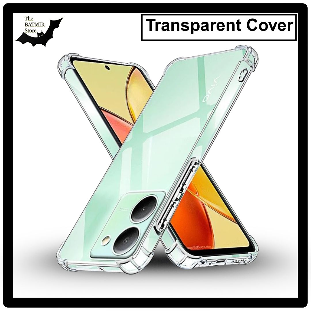 Picture of For vivo Y36 4G/ vivo Y36 5G Transparent Cover TPU Soft Flexible Airbag Transparent Silicone Case | Back Case Cover For Smartphone