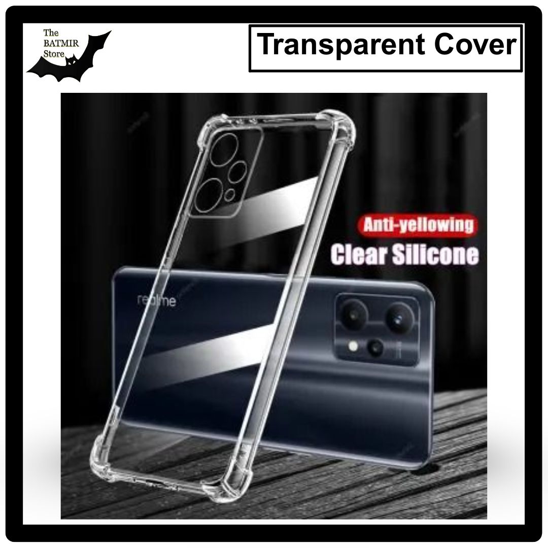 Picture of For Realme 9 Pro 5G Transparent Cover TPU Soft Flexible Airbag Transparent Silicone Case | Back Case Cover For Smartphone