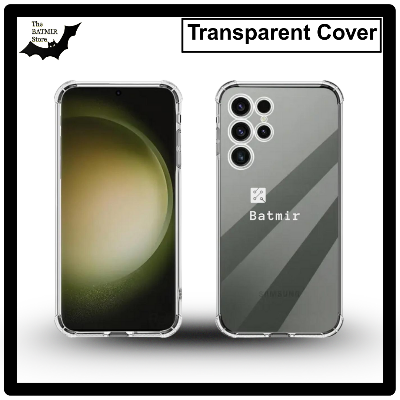 Picture of For Samsung Galaxy S23 Ultra Transparent Cover TPU Soft Flexible Airbag Transparent Silicone Case | Back Case Cover For Smartphone