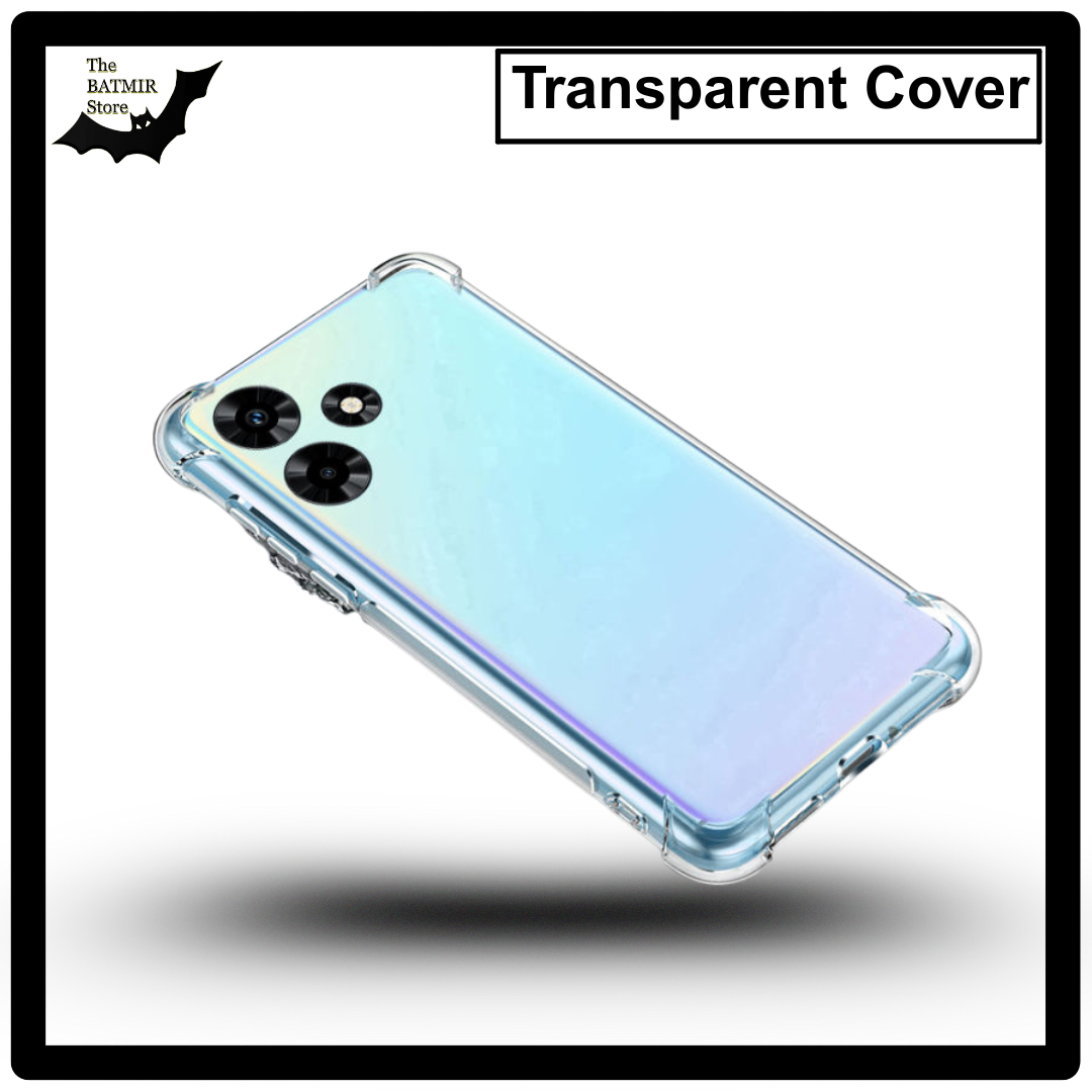 Picture of For Infinix Hot 30i Transparent Cover TPU Soft Flexible Airbag Transparent Silicone Case | Back Case Cover For Smartphone