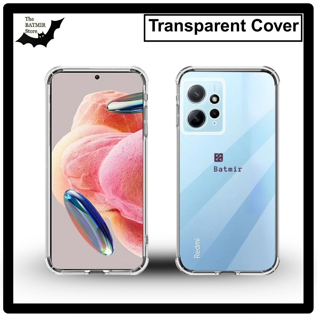 Picture of For Xiaomi Redmi Note 12 4G Back Cover Soft Flexible Airbag Transparent Silicone Case