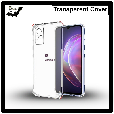 Picture of For vivo Y73 4G/ V21e 4G/ V21 4G Transparent Cover TPU Soft Flexible Airbag Transparent Silicone Case | Back Case Cover For Smartphone