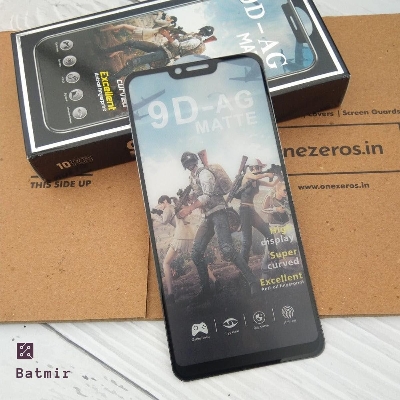 Picture of For Oppo A3/ A3s/ A12e/ A5/ F7/ R15 Full Screen Anti Fingerprint AG Matte Tempered Glass Screen Protector