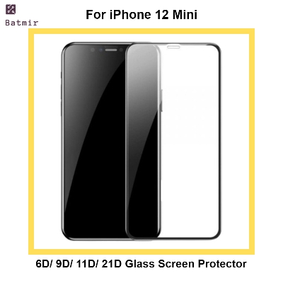 Picture of For Apple iPhone 12 Mini Glass Screen Protector 6D/9D/11D/21D 9H Hardness Front Full Screen Protector