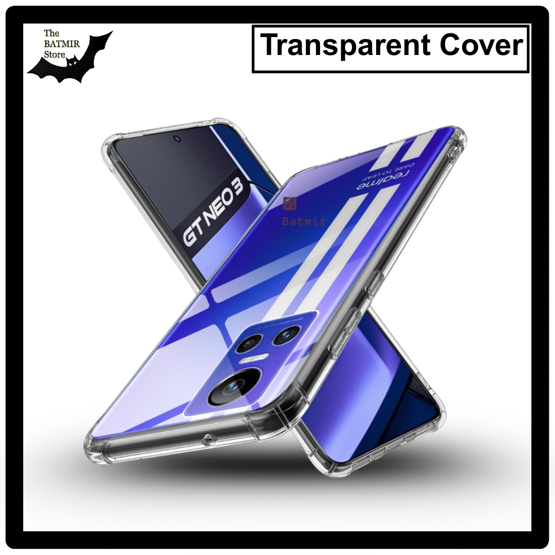 Picture of For Realme GT Neo3 Transparent Cover TPU Soft Flexible Airbag Transparent Silicone Case | Back Case Cover For Smartphone