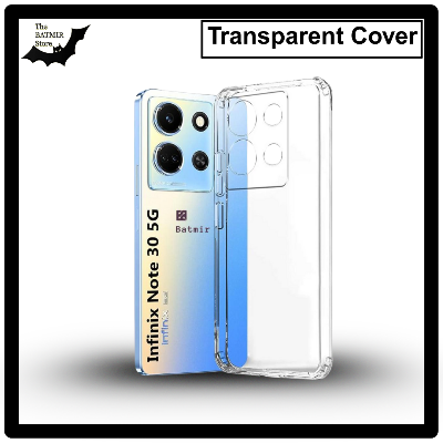 Picture of For Infinix Note 30 5G Transparent Cover TPU Soft Flexible Airbag Transparent Silicone Case | Back Case Cover For Smartphone
