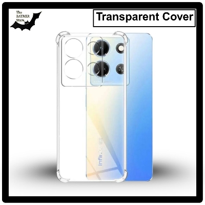 Picture of For Infinix Note 30 Pro 4G Transparent Cover TPU Soft Flexible Airbag Transparent Silicone Case | Back Case Cover For Smartphone