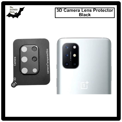 Picture of For OnePlus 8T 3D Curved Camera Lens Protector Lens Shield Latest Generation Curvy Border Glass Membrane HD Tempered Glass Camera Full Lens Protector for Mobile