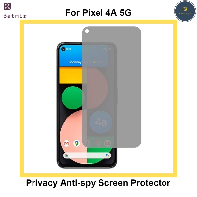 Picture of For Google Pixel 4A 5G Privacy Anti Spy Front Screen Protector 2.5D 9H Hardness Glass Protector