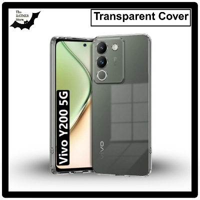 Picture of For vivo V29E 5G/ Y200 5G Transparent Cover TPU Soft Flexible Airbag Transparent Silicone Case | Back Case Cover For Smartphone