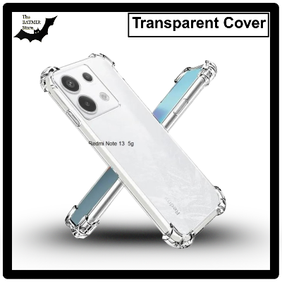 Picture of For Xiaomi Redmi Note 13 5G Transparent Cover TPU Soft Flexible Airbag Transparent Silicone Case | Back Case Cover For Smartphone
