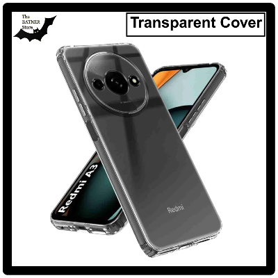 Picture of For Xiaomi Redmi A3 2024 Transparent Cover TPU Soft Flexible Airbag Transparent Silicone Case | Back Case Cover For Smartphone