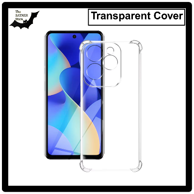 Picture of For Infinix Hot 40/ Hot 40i Transparent Cover TPU Soft Flexible Airbag Transparent Silicone Case | Back Case Cover For Smartphone