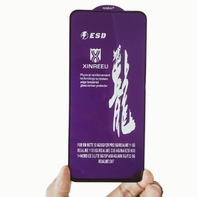 Picture of For Samsung Galaxy M40 Rinbo/ Rainboo/ Rainbow HD Tempered Glass Screen Protector 9H Hardness Anti-Scratch Front Screen Protector for Mobile