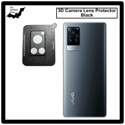 Picture of For vivo X60 3D Curved Camera Lens Protector Lens Shield Latest Generation Curvy Border Glass Membrane HD Tempered Glass Camera Full Lens Protector for Mobile