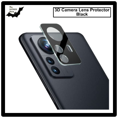 Picture of For XIAOMI 12 PRO 3D Curved Camera Lens Protector Lens Shield Latest Generation Curvy Border Glass Membrane HD Tempered Glass Camera Full Lens Protector for Mobile