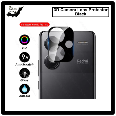Picture of For Xiaomi Redmi Note 13 Pro Plus 3D Curved Camera Lens Protector Lens Shield Latest Generation Curvy Border Glass Membrane HD Tempered Glass Camera Full Lens Protector for Mobile