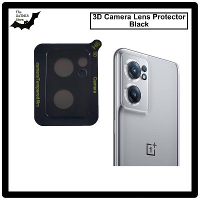 Picture of For OnePlus Nord CE2 3D Curved Camera Lens Protector Lens Shield Latest Generation Curvy Border Glass Membrane HD Tempered Glass Camera Full Lens Protector for Mobile