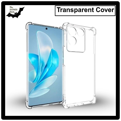Picture of For iQOO Z7 Pro / Vivo T2 Pro 5G / Vivo S17e 5G Transparent Cover TPU Soft Flexible Airbag Transparent Silicone Case | Back Case Cover For Smartphone