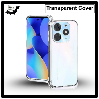 Picture of For Tecno Spark 20/ Spark 20C/ Spark GO 2024/ Infinix Hot 40i/ Smart 8 Transparent Cover TPU Soft Flexible Airbag Transparent Silicone Case | Back Case Cover For Smartphone
