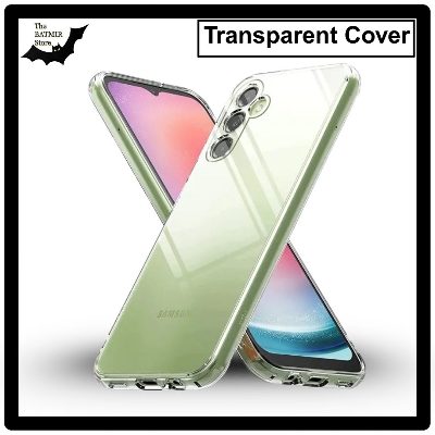 Picture of For Samsung Galaxy A24/ A25 Transparent Cover TPU Soft Flexible Airbag Transparent Silicone Case | Back Case Cover For Smartphone