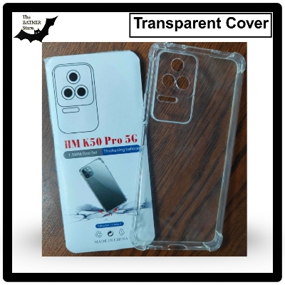 Picture of For Xiaomi Redmi K50/ K50 Pro 5G Transparent Cover TPU Soft Flexible Airbag Transparent Silicone Case | Back Case Cover For Smartphone