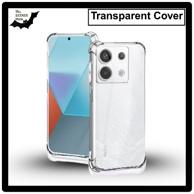 Picture of For Xiaomi Redmi Note 13 4G Transparent Cover TPU Soft Flexible Airbag Transparent Silicone Case | Back Case Cover For Smartphone