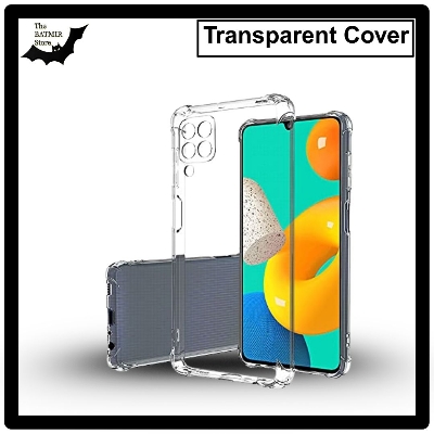 Picture of For Samsung Galaxy M32 4G Transparent Cover TPU Soft Flexible Airbag Transparent Silicone Case | Back Case Cover For Smartphone