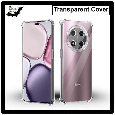 Picture of For Honor X60 Pro 5G/ X9C 5G Transparent Cover TPU Soft Flexible Airbag Transparent Silicone Case | Back Case Cover For Smartphone