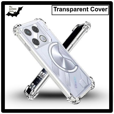 Picture of For Infinix GT 20 Pro 5G Transparent Cover TPU Soft Flexible Airbag Transparent Silicone Case | Back Case Cover For Smartphone