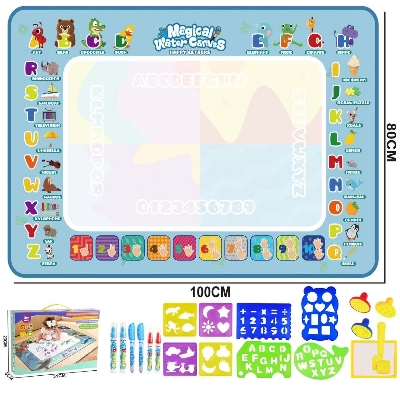 Picture of Water Painting Doodle Mat Educational Paint Writing Toy Drawing Mat