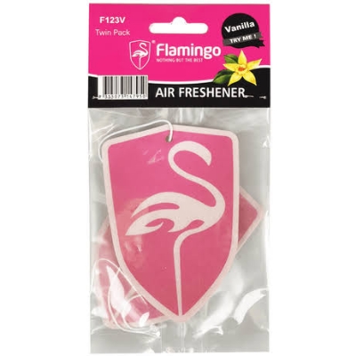 Picture of Flamingo Air Freshener Vanilla Scent 2 Piece