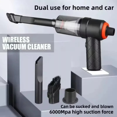 Picture of Powerful Car Vacuum Cleaner Wet/Dry Cordless Strong Suction Handheld Cleaning
