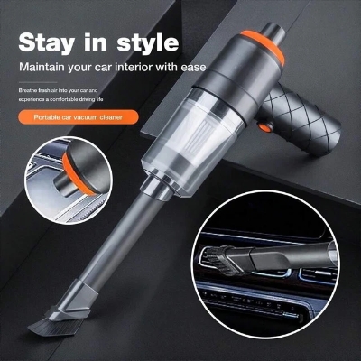 Picture of Powerful Car Vacuum Cleaner Wet/Dry Cordless Strong Suction Handheld Cleaning