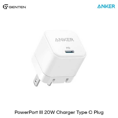 Picture of Anker PowerPort III 20W Cube PD Type-C Fast Charging Adapter