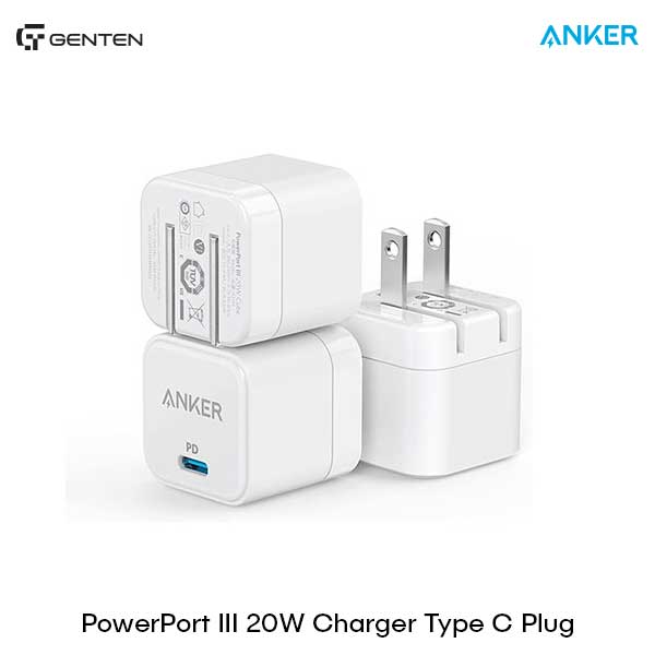 Picture of Anker PowerPort III 20W Cube PD Type-C Fast Charging Adapter