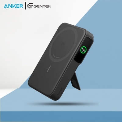 Picture of Anker MagGo Qi2 Certified 10000mAh 15W Ultra-Fast MagSafe Digital Display Power Bank